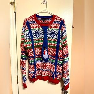 Ugly Christmas Sweater L Men’s Blizzard Bay